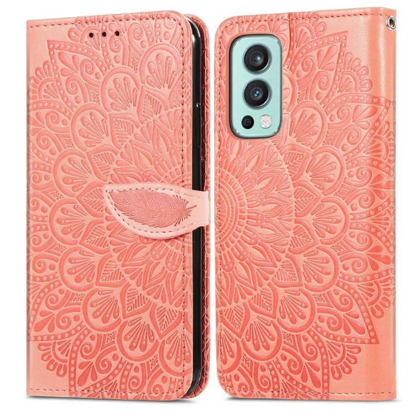 Kožené Pouzdro Na OnePlus Nord 2 5G List Mandaly