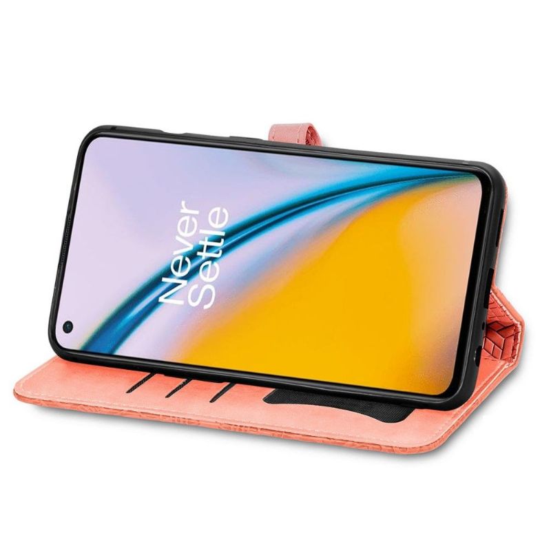 Kožené Pouzdro Na OnePlus Nord 2 5G List Mandaly