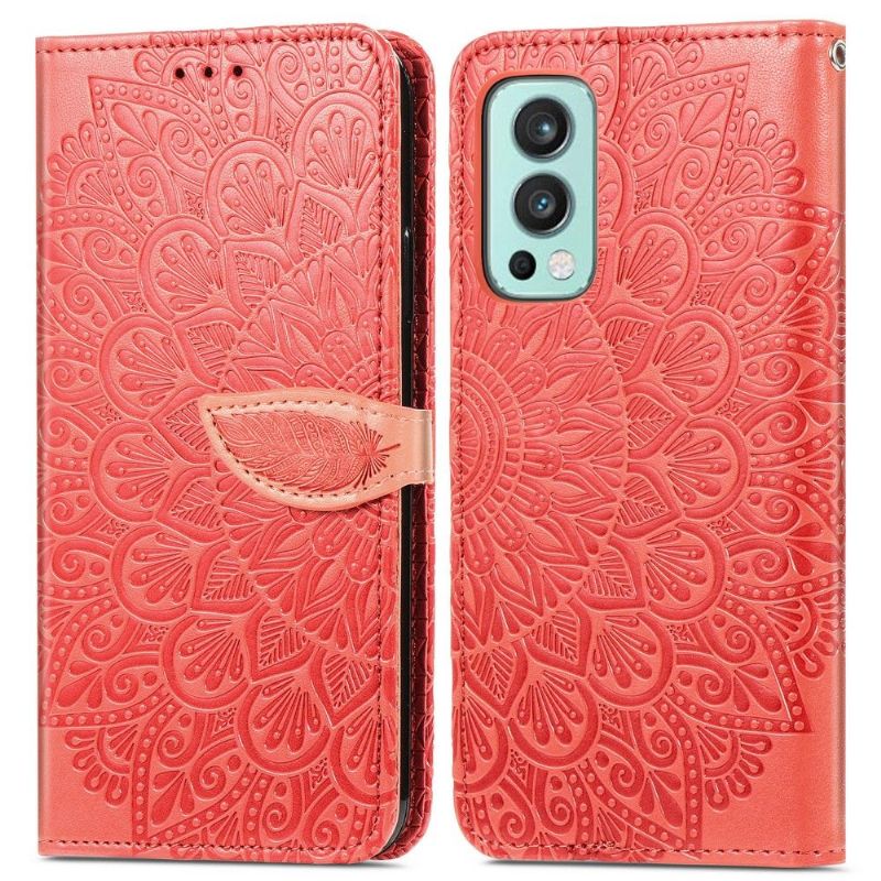 Kožené Pouzdro Na OnePlus Nord 2 5G List Mandaly