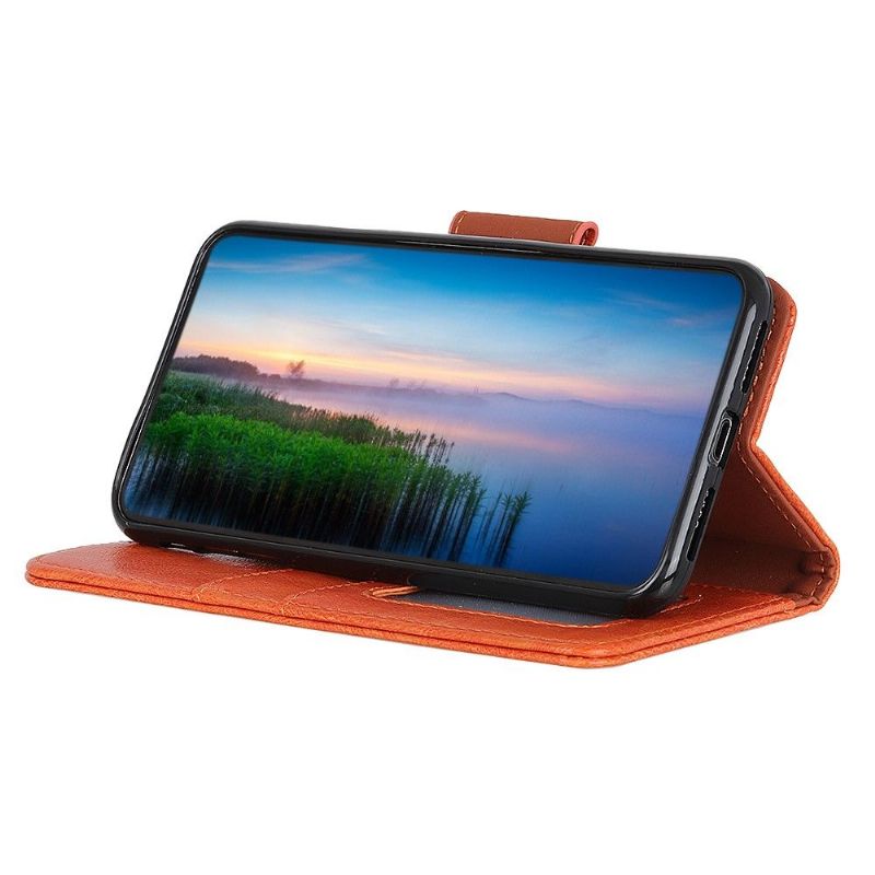 Kožené Pouzdro Na OnePlus Nord 2 5G Styl Staré Kůže