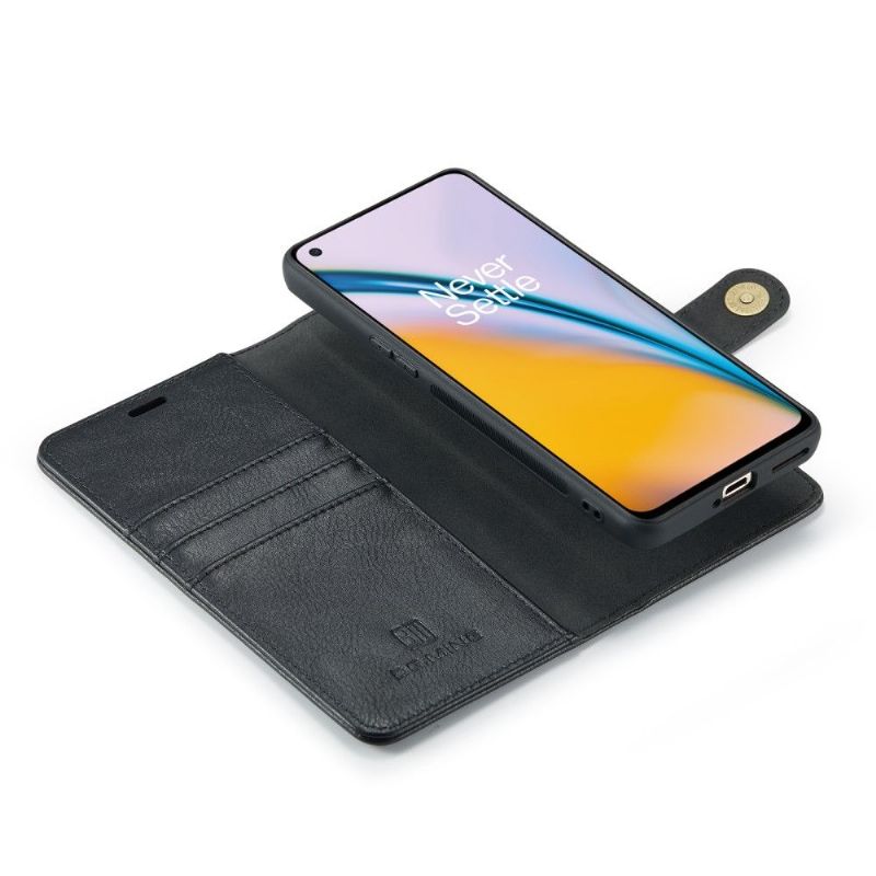 Kryt Flipové Pouzdro Na OnePlus Nord 2 5G Ochranný 2v1 Odnímatelné