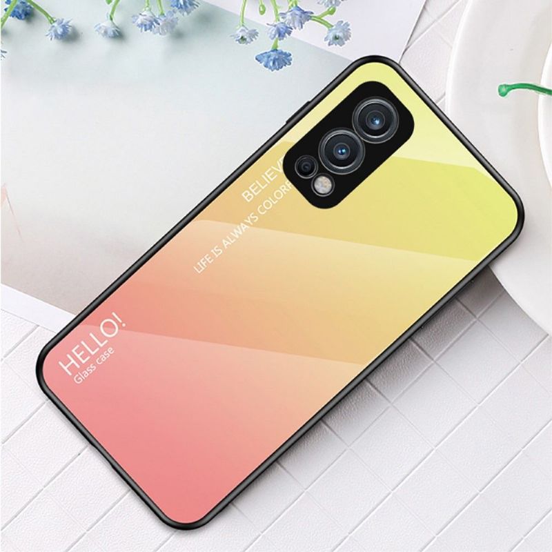 Kryt Na OnePlus Nord 2 5G Barevný Přechod