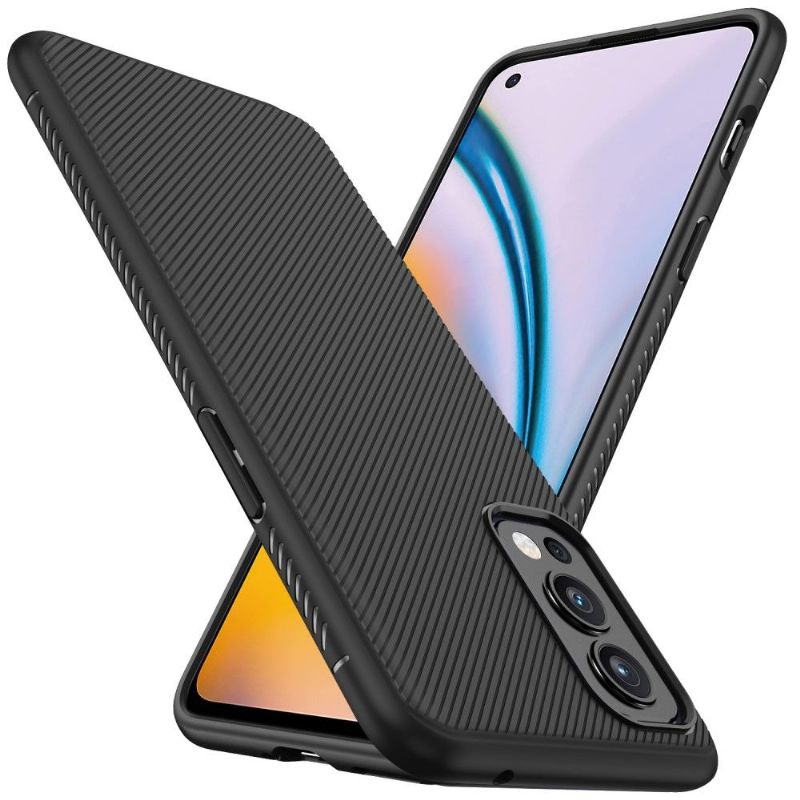 Kryt Na OnePlus Nord 2 5G Efekt Silikonových Pruhů