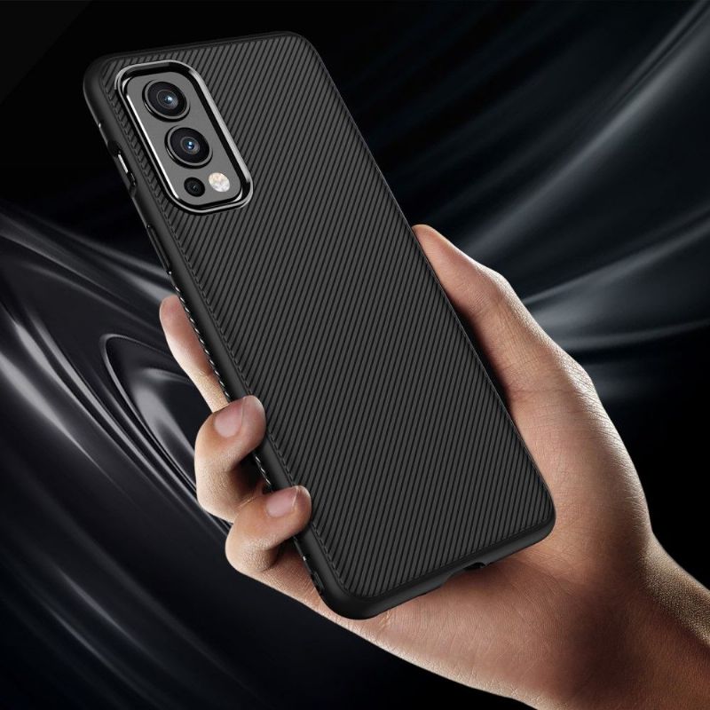 Kryt Na OnePlus Nord 2 5G Efekt Silikonových Pruhů