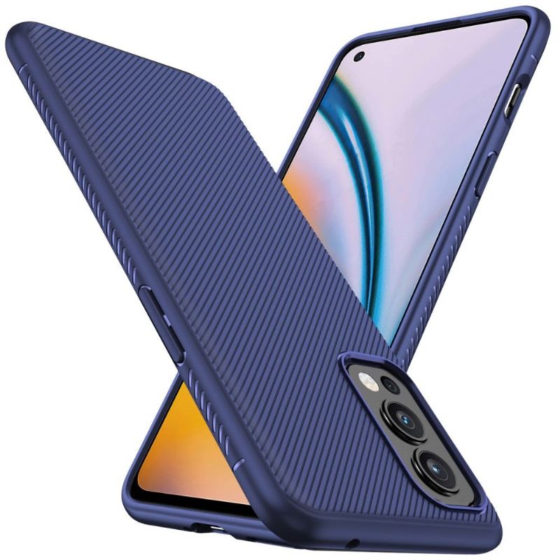 Kryt Na OnePlus Nord 2 5G Efekt Silikonových Pruhů