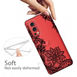 Kryt Na OnePlus Nord 2 5G Krajkový Květ