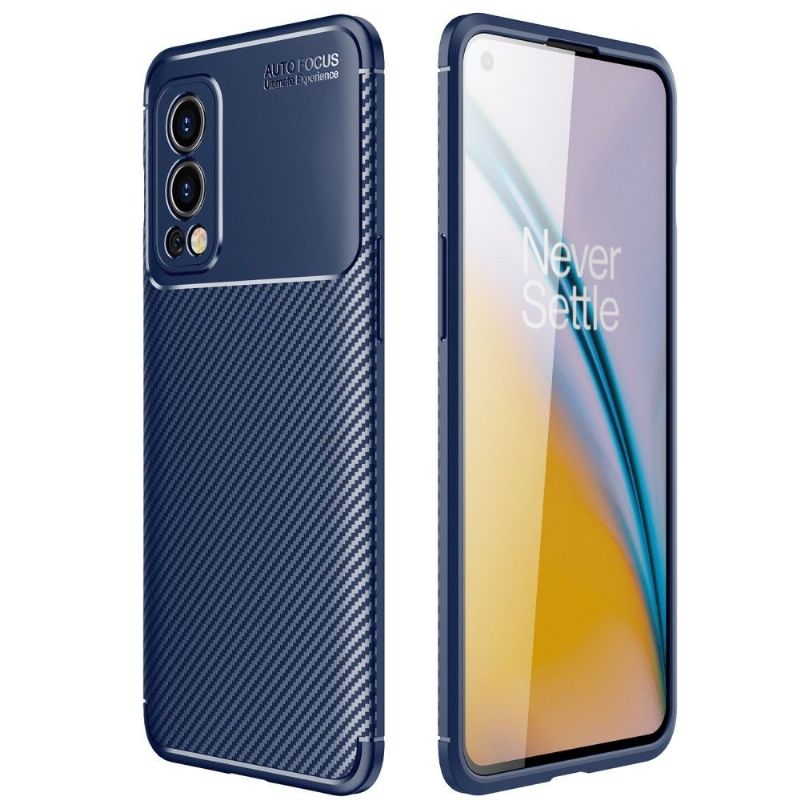 Kryty Na Mobil Na OnePlus Nord 2 5G Styl Uhlíkových Vláken