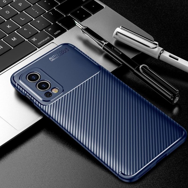 Kryty Na Mobil Na OnePlus Nord 2 5G Styl Uhlíkových Vláken