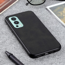 Kryty Na Mobil Na OnePlus Nord 2 5G Vintage Umělý Kožený Jazz