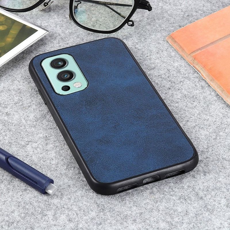 Kryty Na Mobil Na OnePlus Nord 2 5G Vintage Umělý Kožený Jazz