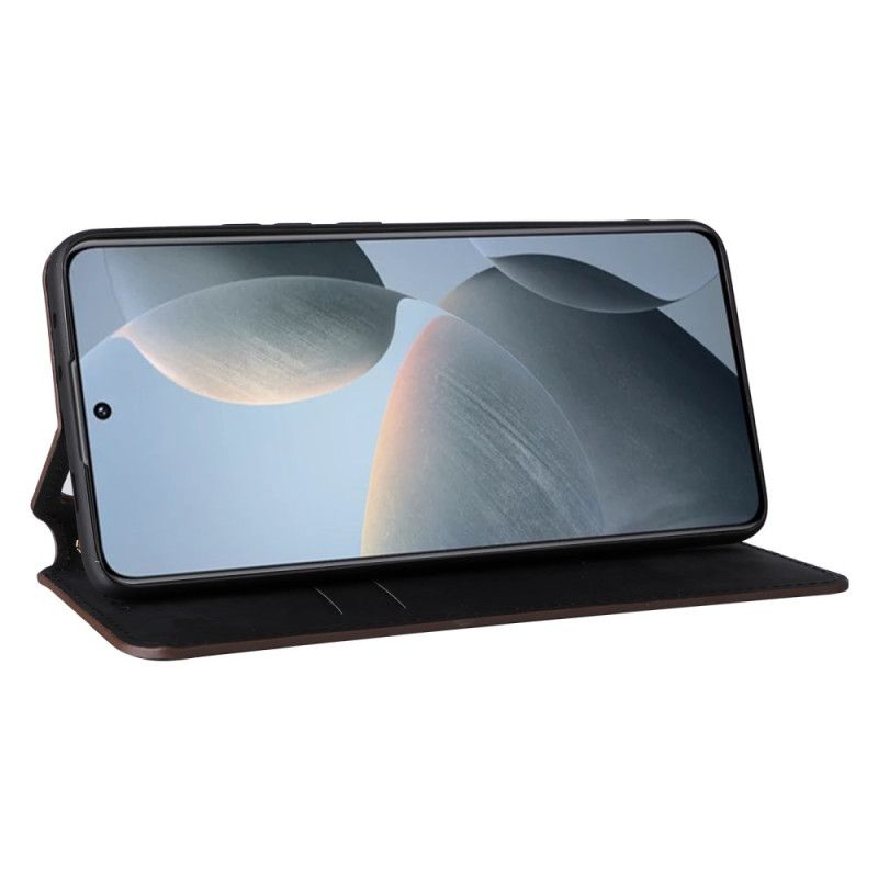 Kožené Pouzdro Folio Na Poco X6 Pro 5g 3d Diamanty