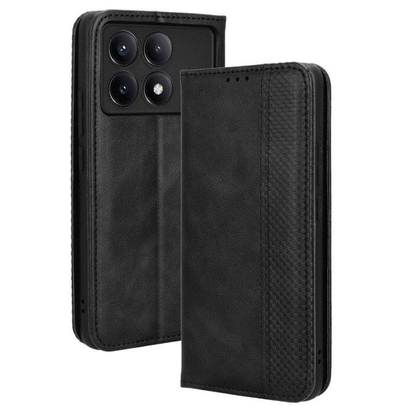 Kožené Pouzdro Folio Poco X6 Pro 5g Ročník