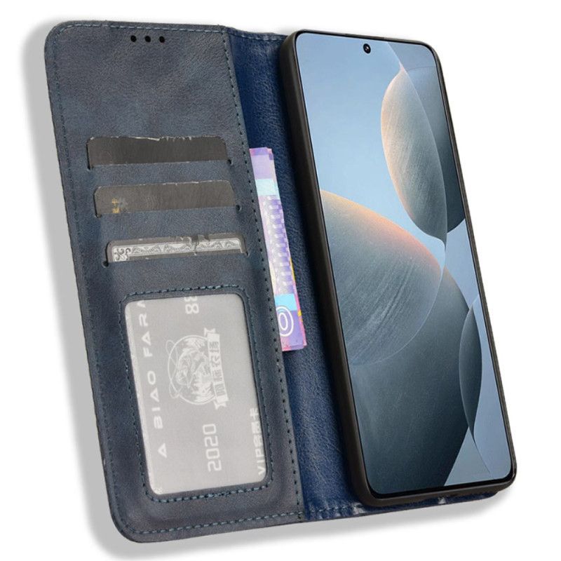 Kožené Pouzdro Folio Poco X6 Pro 5g Ročník