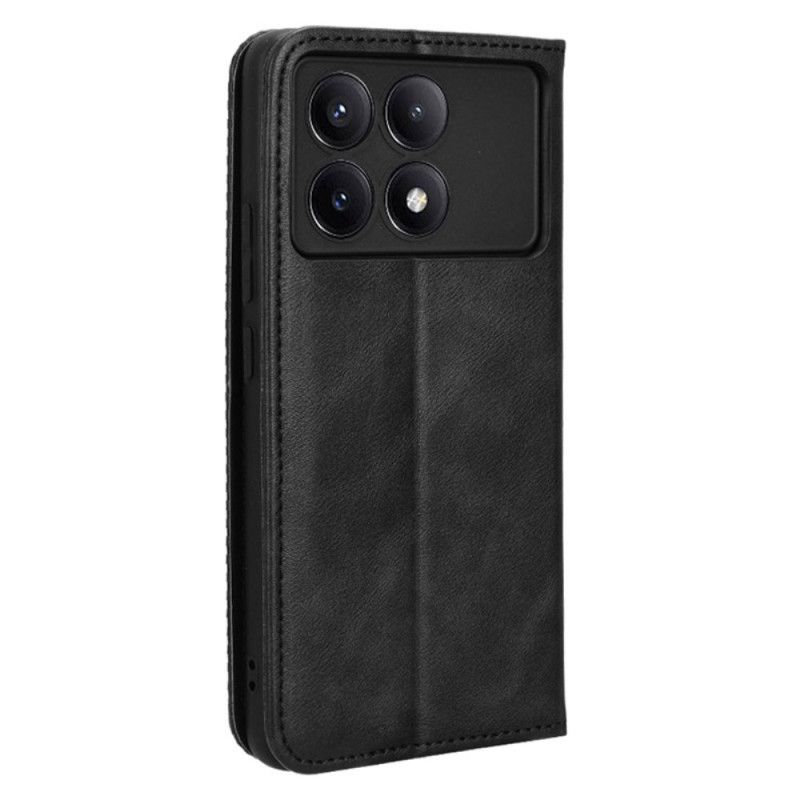 Kožené Pouzdro Folio Poco X6 Pro 5g Ročník