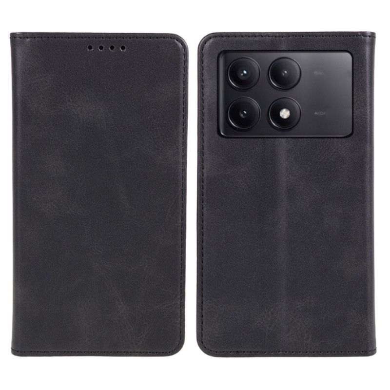 Kožené Pouzdro Folio Poco X6 Pro 5g S Texturou