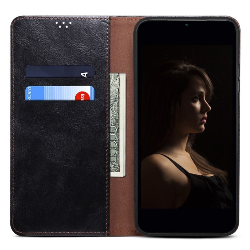 Kožené Pouzdro Poco X6 Pro 5g Kryty Na Mobil Voskovaná Imitace Kůže