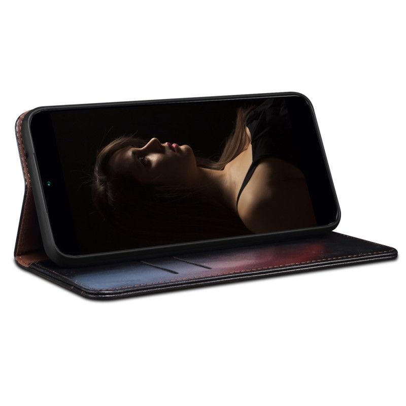 Kožené Pouzdro Poco X6 Pro 5g Kryty Na Mobil Voskovaná Imitace Kůže