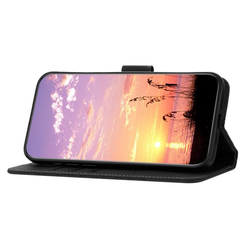 Kožený Kryt Poco X6 Pro 5g Grafické Lanko Sloní Hlavy