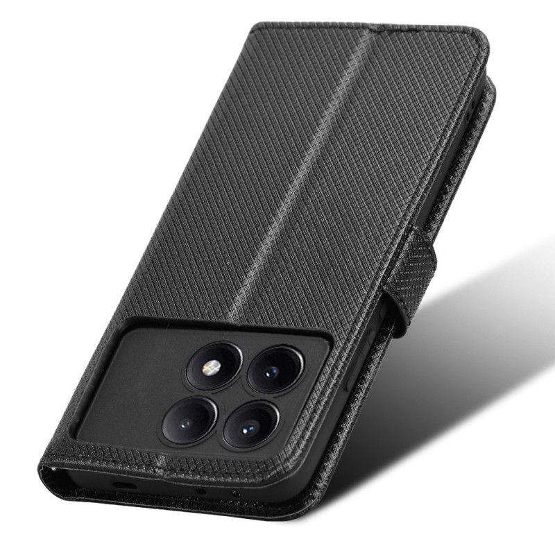 Kožený Kryt Poco X6 Pro 5g Tečkovaný Pásek