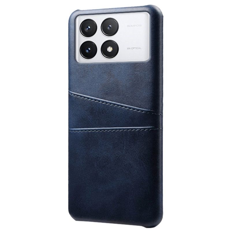 Kryt Poco X6 Pro 5g Kožený Držák Karet S Efekty