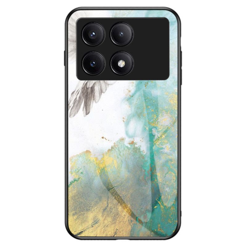 Kryt Poco X6 Pro 5g Mramorové Tvrzené Sklo