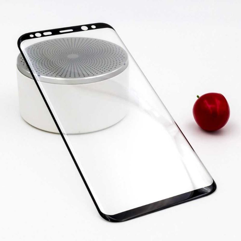 Zakřivené Tvrzené Ochranné Sklo Pro Samsung Galaxy S8 – Černé