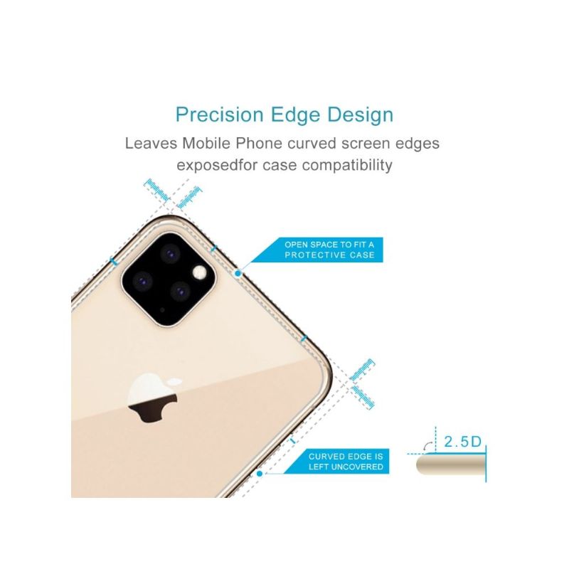 2 Zadní Kryt Z Tvrzeného Skla Pro iPhone 11 Pro