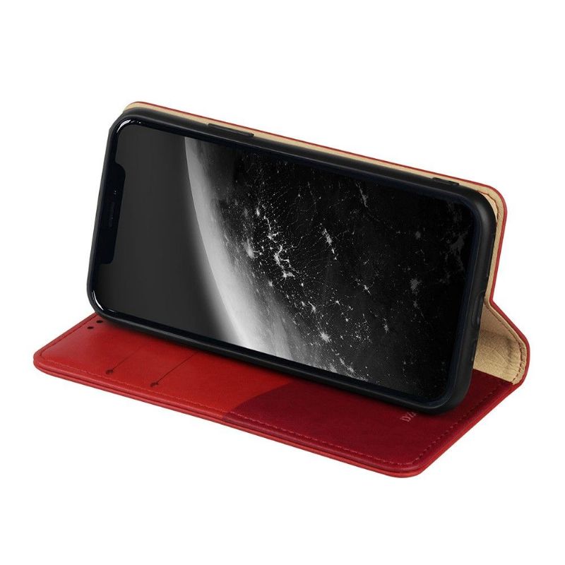 Flipové Pouzdro Na iPhone 11 Pro Imitace Kůže Řady Zen