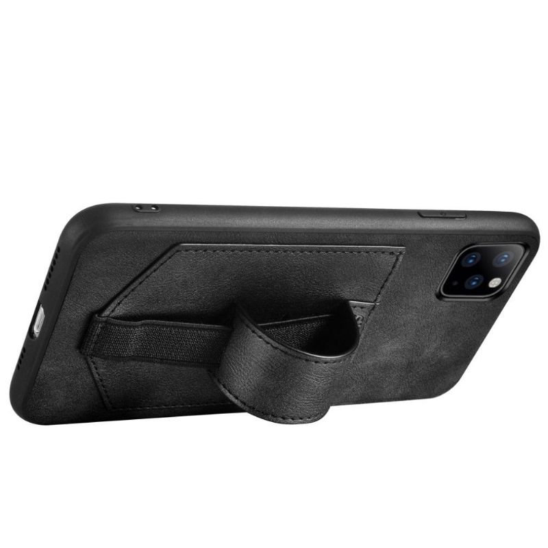 Kryt Na iPhone 11 Pro Držák Karet Sulada Z Umělé Kůže