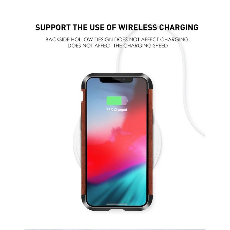 Kryt Na iPhone 11 Pro Dřevo A Kov