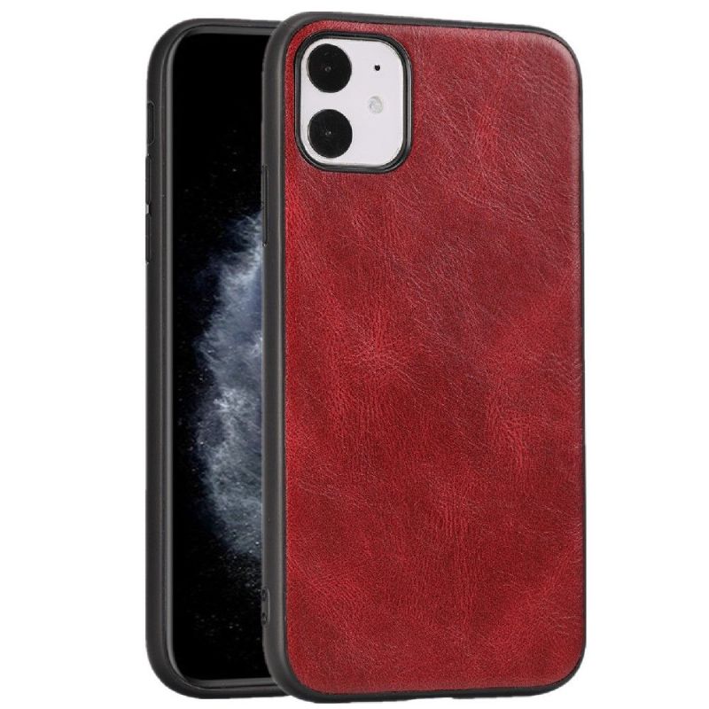 Kryt Na iPhone 11 Pro Kožený Efekt Milena