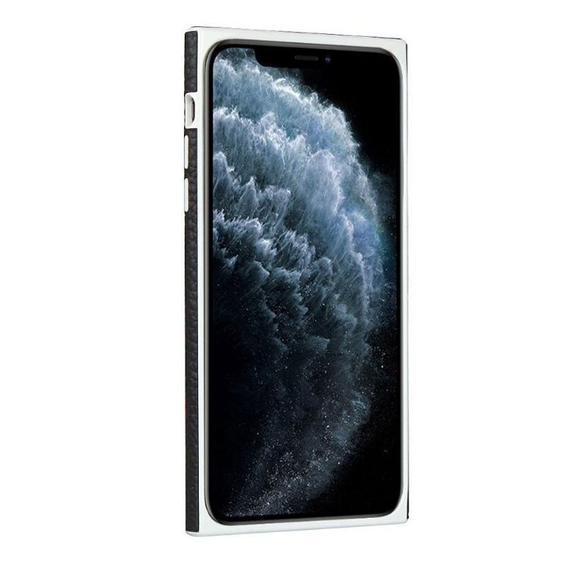 Kryt Na iPhone 11 Pro Kožený Efekt S Páskem