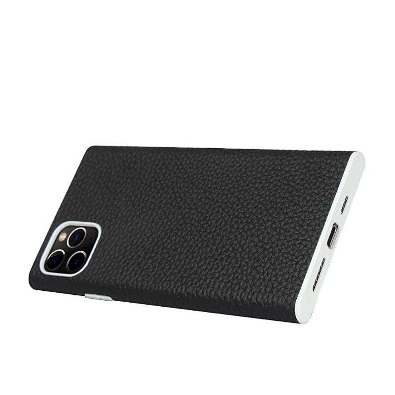 Kryt Na iPhone 11 Pro Kožený Efekt S Páskem