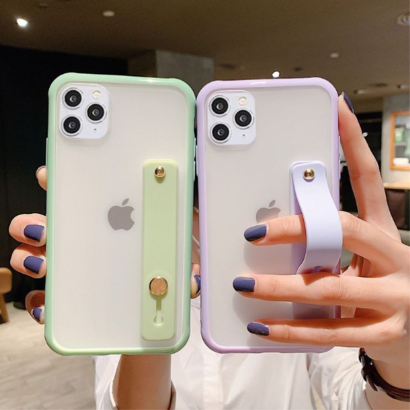 Kryt Na iPhone 11 Pro Podpora Funkce Pevného Popruhu