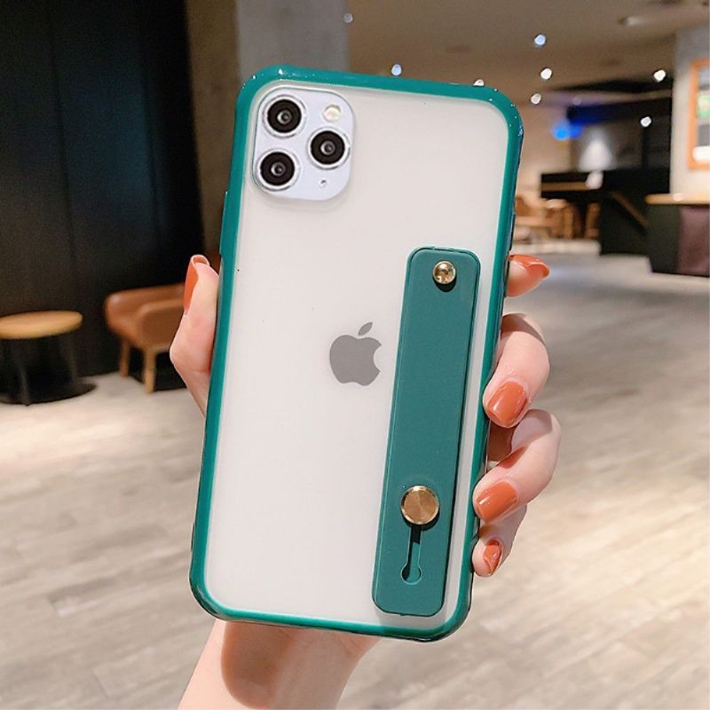 Kryt Na iPhone 11 Pro Podpora Funkce Pevného Popruhu