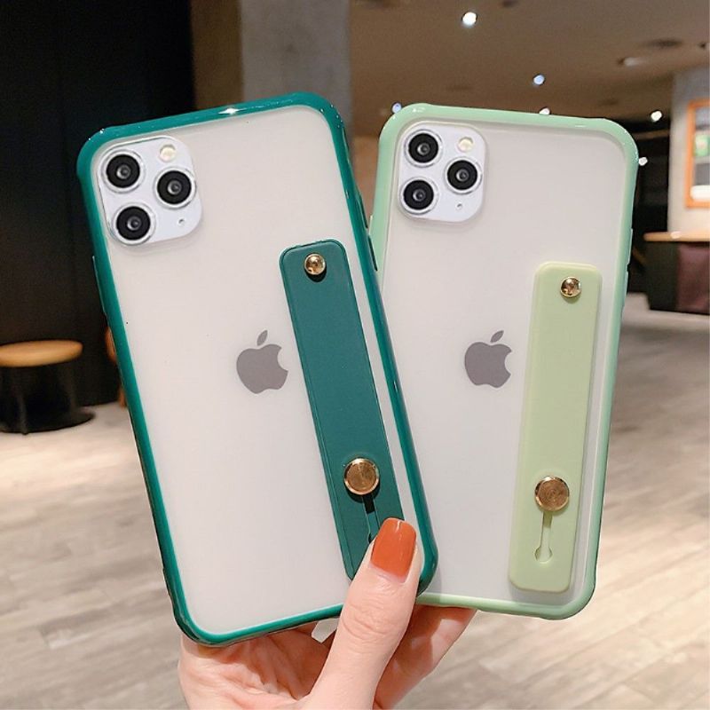 Kryt Na iPhone 11 Pro Podpora Funkce Pevného Popruhu