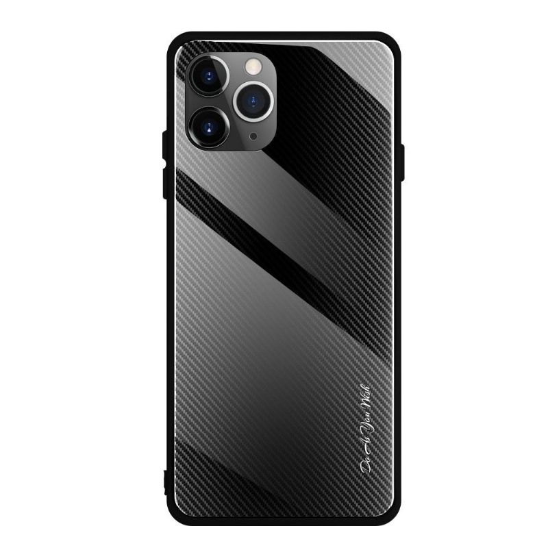 Kryt Na iPhone 11 Pro Zadní Strana Z Uhlíkového Skla