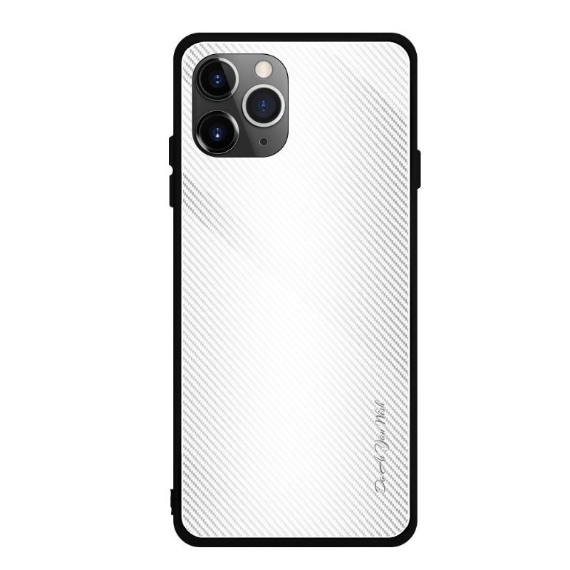 Kryt Na iPhone 11 Pro Zadní Strana Z Uhlíkového Skla