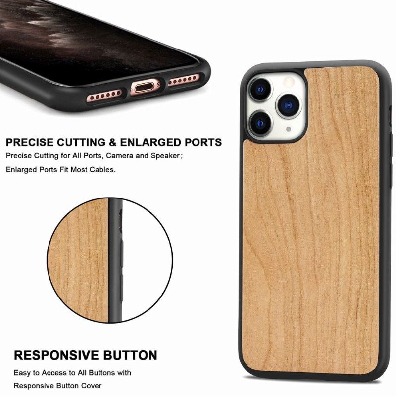 Kryty Na Mobil Na iPhone 11 Pro Prémiové Dřevo