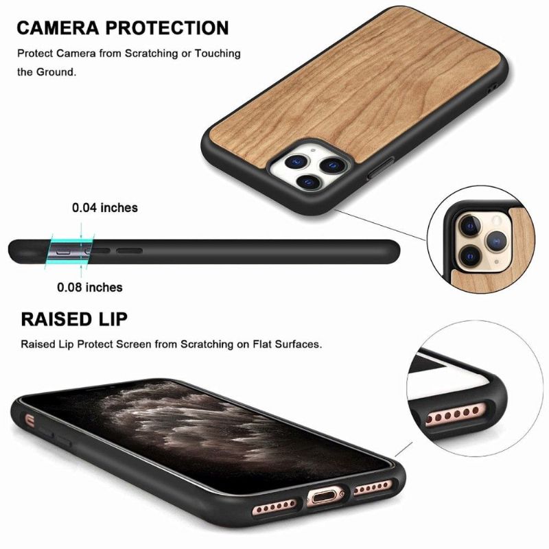 Kryty Na Mobil Na iPhone 11 Pro Prémiové Dřevo