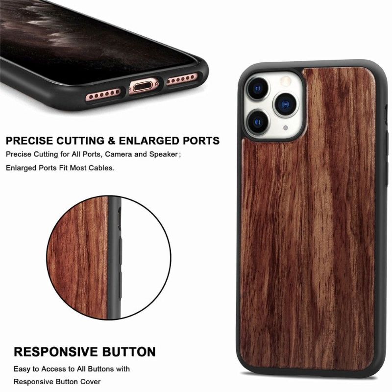 Kryty Na Mobil Na iPhone 11 Pro Prémiové Dřevo