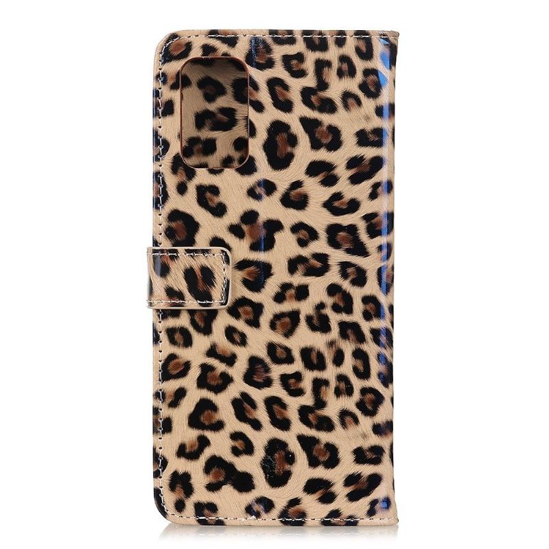 Flipové Pouzdro Na OnePlus 8T Styl Leoparda Z Umělé Kůže