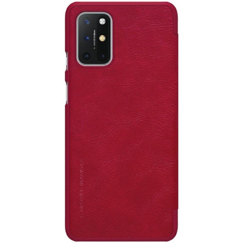 Kožené Pouzdro Na OnePlus 8T Kožený Efekt Řady Qin