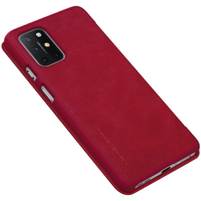 Kožené Pouzdro Na OnePlus 8T Kožený Efekt Řady Qin
