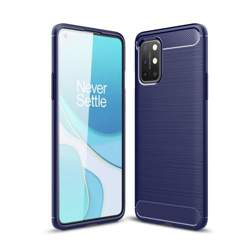 Kryt Na OnePlus 8T Kartáčovaný Efekt Flexibilní