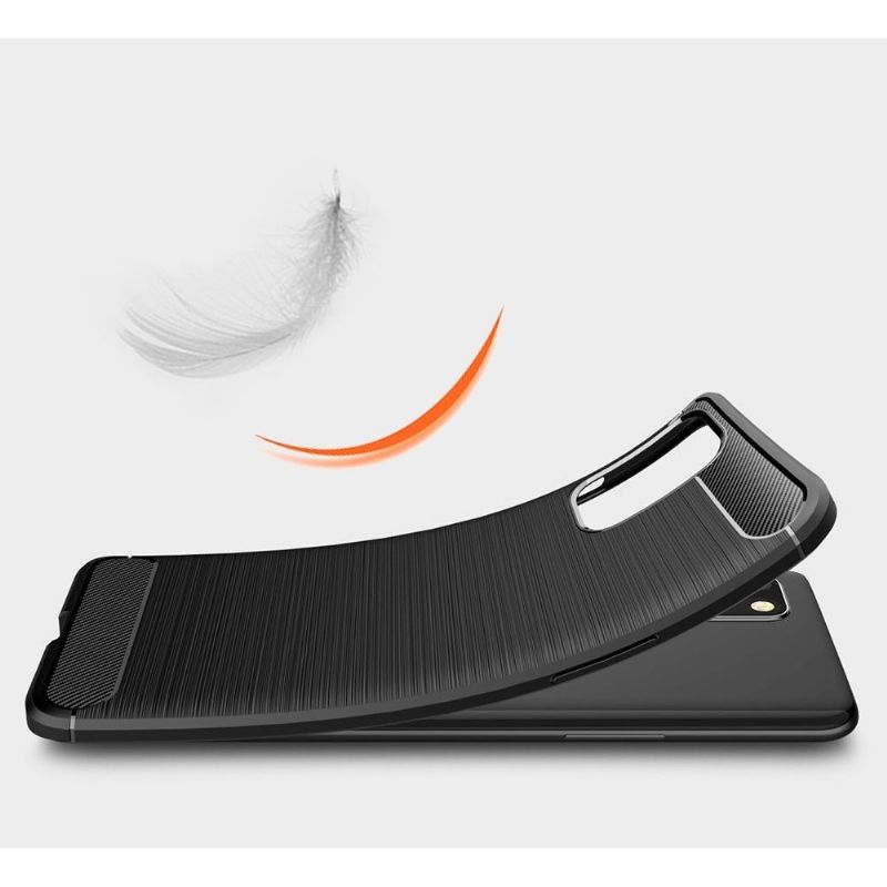 Kryt Na OnePlus 8T Kartáčovaný Efekt Flexibilní