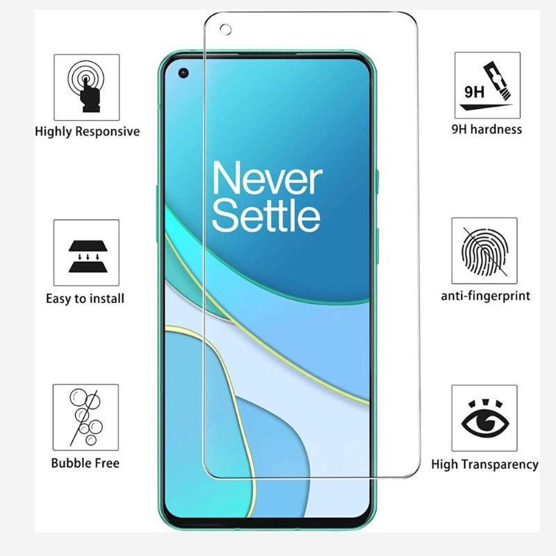Pouzdro Oneplus 8T + Ochranné Fólie Z Tvrzeného Skla