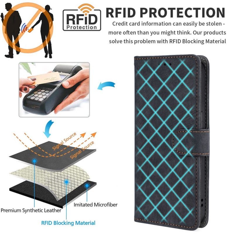 Kožený Kryt Na Honor 200 Lite Peněženka Na Krk S Blokováním Rfid
