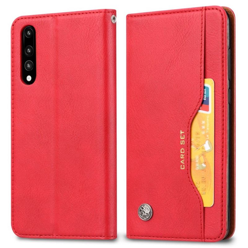 Pouzdra Na Huawei P30 Kožené Pouzdro Na Stojan