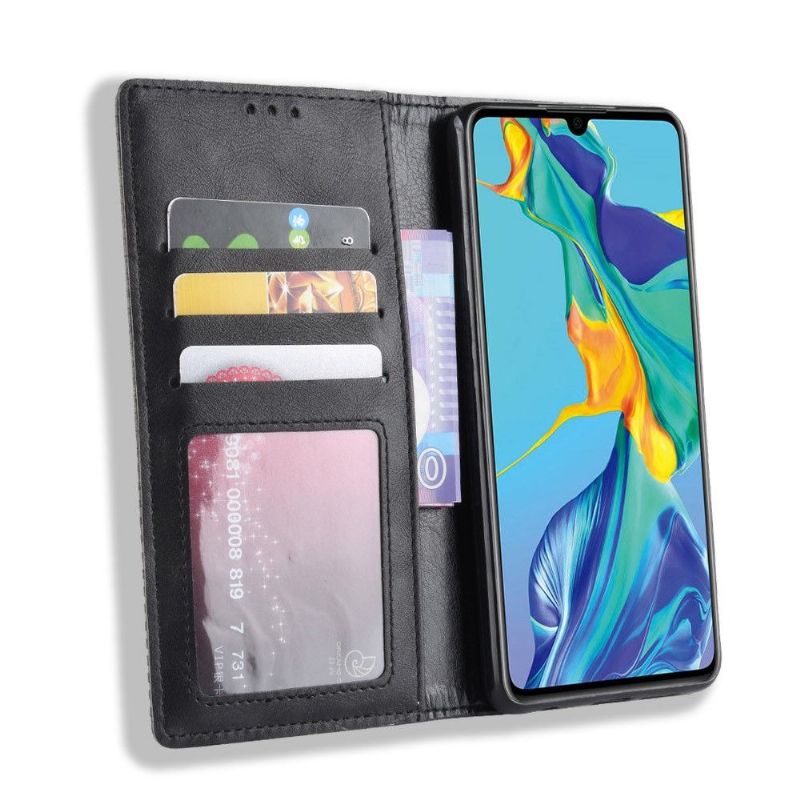 Pouzdra Na Huawei P30 Kožený Styl Le Cirénius